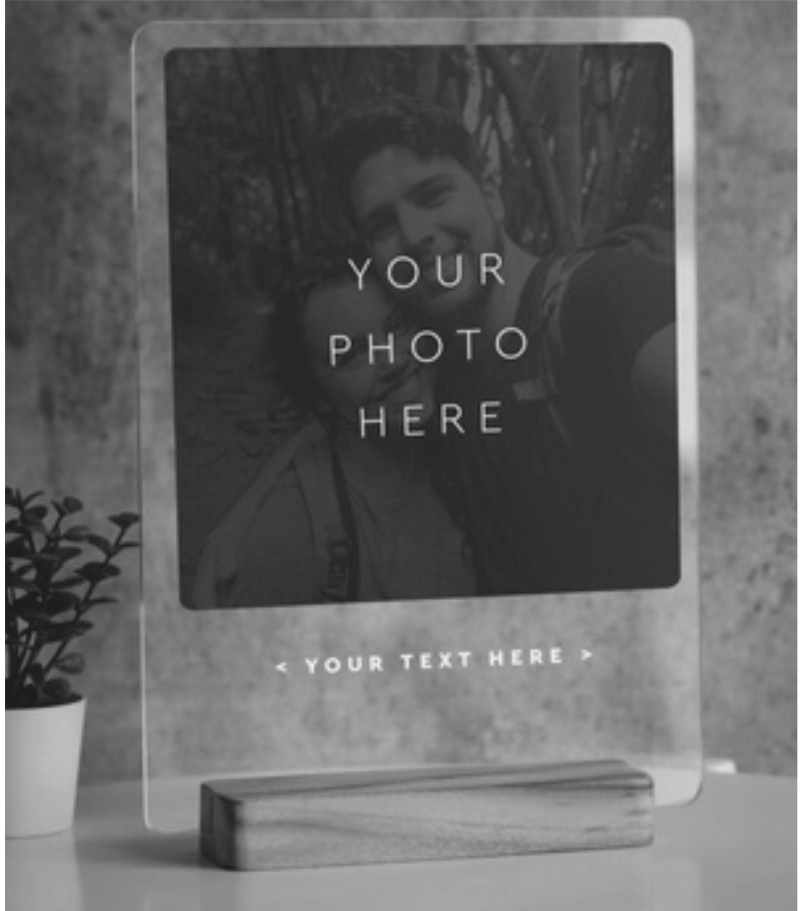 Personalized Acrylic Photo Frame