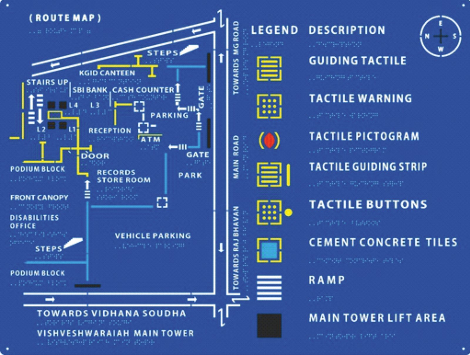 Braille Signage Project — Cedar Innovatives